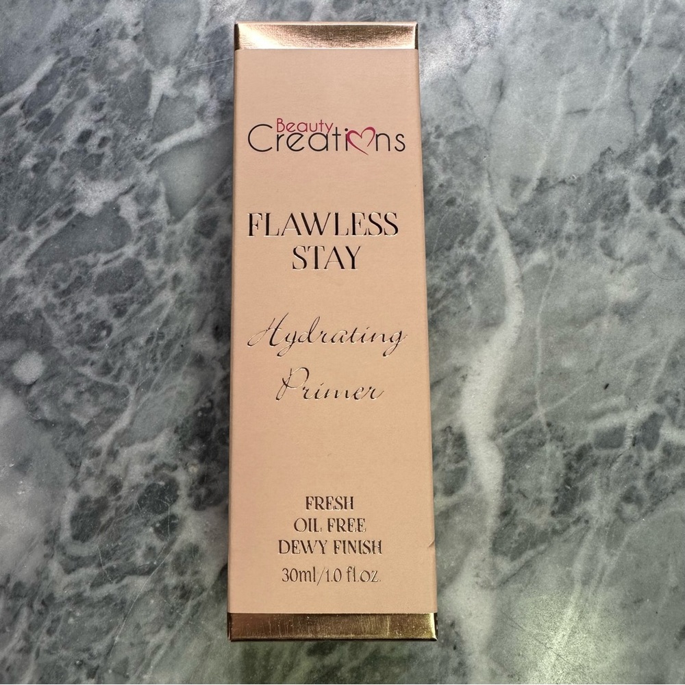 New Beauty Creations Flawless Stay Hydrating Primer